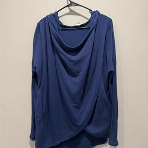 Athleta Navy Long Sleeve Top